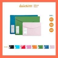 Daiichi Pocket Plastic Folder F4 FC File Folder File Organizer File Document
