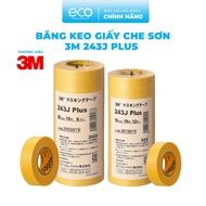 3M 243J Plus paint masking tape is heat resistant, non-toxic, suitable for powder coating with high 
