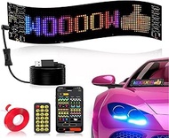 2026 Upgrade LED Car Sign for Windshield, 15.51"×3.62" Ojos Led para Carros, Flexible Eyes Sign Ligh