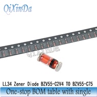 100PCS BZV55-C2V0 BZV55-C2V2 BZV55-C6V8 BZV55-C9V1 BZV55-C13 BZV55-C16 BZV55-C30 BZV55-C36 BZV55-C43