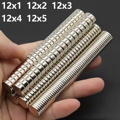 Powerful Neodymium Magnet N35 NdfeB Permanent Magnetic imanes Round Super Strong Fridge Magnets DIY 