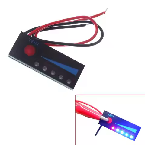 3.7V 1S-3S 18650 Lithium 12V Lead Acid Battery Capacity Indicator Power Tester