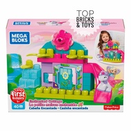 MATTEL FISHER PRICE MEGA BLOKS MEGABLOKS ENCHANTED COTTAGE-TATA TOYS SHOP