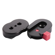 3X Field Monitor Quick Release Plate for LCD Monitor Magic Arm LED Light Camera Camcorder Rig with 1