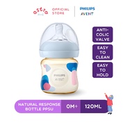 Philips Avent Natural Response Bottle PPSU, 4Oz/120Ml, 0M+, Single Pack