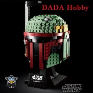 DADA Hobby DH3X Compatible with Star Wars 75277 Boba Fett Helmet Building blocks EW7