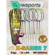 Hundred HNDRD X-SABER 7 X Saber XSaber Badminton Racket Original