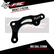 2 piston caliper bracket mio 220mm disc caliper bracket mio 2 p 220mm