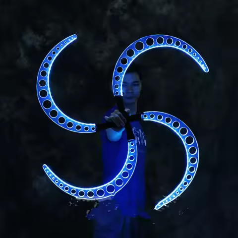 WYY Party Dance Led Costumes Stage Catwalk Performance Show Wears Props Luminous Glowing Robot Men S