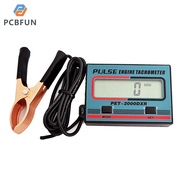 Pcbfun Đo xung động cơ đồng hồ đo vòng tua máy kỹ thuật số cho xe máy Máy cắt cỏ ATV 2/4 thì động cơ