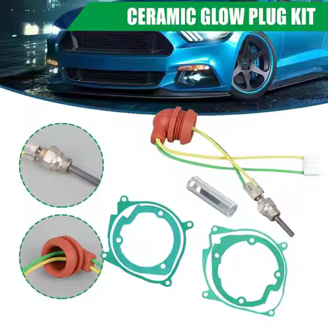 12V 5KW-8KW Car Air Parking Heater Gasket Ceramic Pin Glow Plug Repair Kit For Webasto Eberspacher A