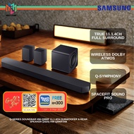 Samsung HW-Q990F/XM Q-Series Soundbar 11.1.4ch With Subwoofer & rear speaker Wireless HWQ990FXM Pemb