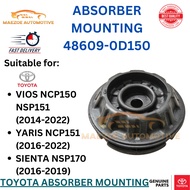 🔥Toyota Yaris Vios NCP150 NSP151 Front Absorber Mounting Depan Bearing 48609-0D0150 48619-52030