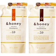 &honey Deep Moist Shampoo Treatment Refill Pair Se