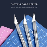 JIANWU 4 Bldes Sharp Blade Carving Knife Combination Simple Utility Knife Carving Utility DIY Art Cr