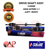 V-SHINE NAZA SUTERA 1.1 DRIVE SHAFT ASSY SK-9554 SK-9555Z