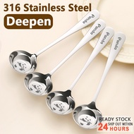 Deepen Kid's Spoon Children's Spoon soup spoon 316 Stainless Steel spoon tableware YM118