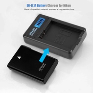 EN-EL14 Battery Charger 600mAh For Nikon D3100 D3200 D3300
