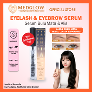 MEDGLOW EYELASH & EYEBROW SERUM