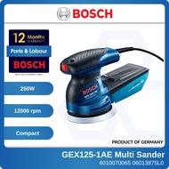 BOSCH GEX 125-1AE Professional Multi Random Orbital Sander 250w Bosch Orbital Sander Machine Polisher Bosch Sander
