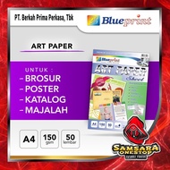 BLUEPRINT A4 150 gsm Art Paper