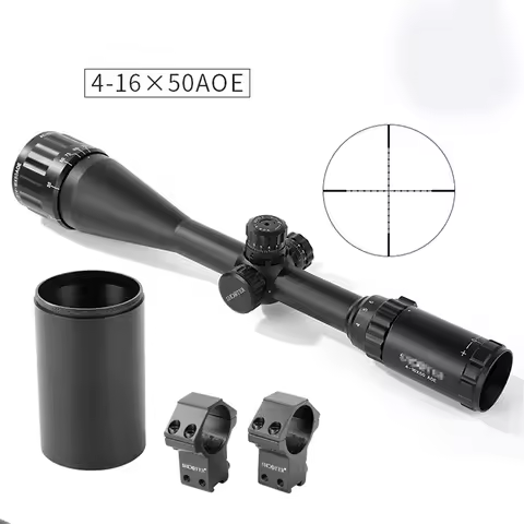 Shooter Rifle Scopes ST 4-16x50AOE Rifle Scope Black 1 Inch Tube Diameter Military Shooting Scope wi