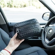 Chest Bag Waist Bag Braided Cowhide Practical All-Match BV333333-90900922