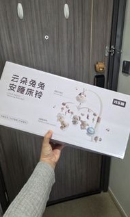 可愛動物音樂旋轉嬰兒床鈴