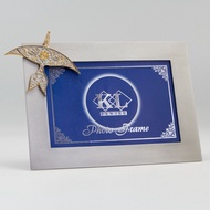 KL Pewter [612G] Wau Kucing (4R) (Gold) | Photo Frame
