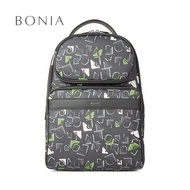 Bonia Black Gerardo Backpack | Beg Galas