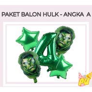 Hulk Figure A Balloon Pack/Hulk Avengers Super Hero Birthday Decoration