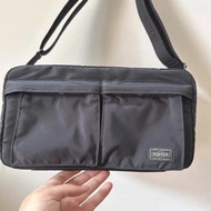 全新正貨 日本吉田PORTER TANKER尼龍黑色郵差包 斜咩袋