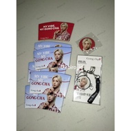 GONGCHA x STRAYKIDS FELIX CUPSLEEVE PIN KEYCHAIN