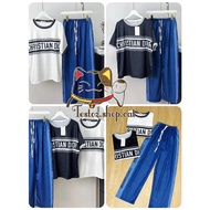 Blue Pants Set Soft Fabric Comfortable To Wear Branding Work Label Pump Bag Size: Chest 44 "Length 24" Waist 20-36 "Hip 45" Length 38 "Have