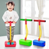 Pogo Stick Toy Pogo Jump High Elasticity Foam Stick With Anti-Slip Handle For Kids