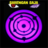 Biled Sharingan Muter uk 25inc Lampu Biled Sarengan Muter 12 volt model Universal V 12