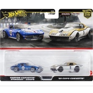 Hot Wheels 2 Pack '69 Copo Corvette & Custom Corvette Stingray Coupe
