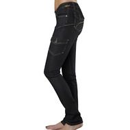Fox Racing Women's Cargo Jeans Slim Fit Skinny Long Denim Pants