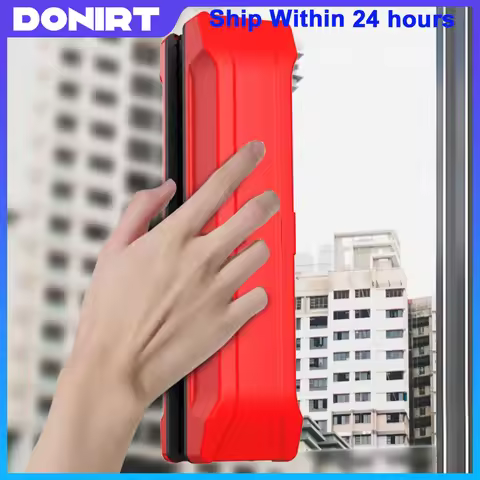 Household Double Layer Glass Cleaner Window Cleaner Double-sided Magnetic Glass Cleaning Tool For Hi
