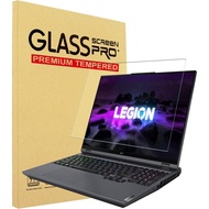 Pelindung Skrin Kaca Tempered YINOVEEN Untuk Lenovo Legion 16 inci, Legion 5 Pro/5i Pro 16", Legion 