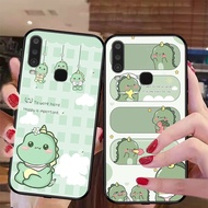 Phone Case vivo u10 / vivo y12 / vivo y15 / vivo y17 Dinosaur Blue dino saur