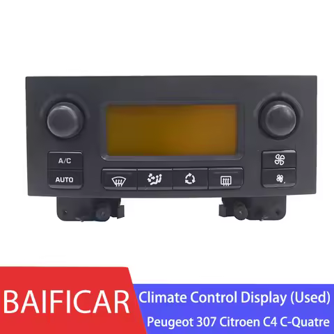 Baificar Second Hand Used Genuine Automatic AC Heater Climate Control Display Panel 6451ZP For Peuge