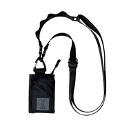 DOD Usazenire Mini Tri-fold Wallet, Unisex, Outdoor, Hands-Free, Strap, BG1-999-BK