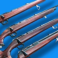 MAINAN SENAPAN ANGIN PCP MONEL LUGER KAYU SONO ASLI