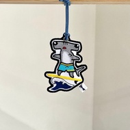 鎚頭鯊衝浪吊牌Q版/免費客製姓名