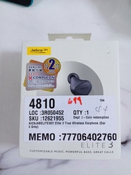 藍牙耳機 jabra elite 3 全新