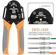 MAODOXIANG Wire cutters Crimper tools Aviation pin crimping pliers for 16, 18, 20 gauge closed barrel terminals HARTING HDD Connector (Color : IWD-1620)
