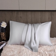 Silk Pure Natural Mulberry Pillowcase Terse Color Hair Skin Friendly Pillowcase Bedding For Holiday Gifts Free Shipping