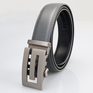 Genuine Genuine Leather Belt Men Automatic Buckle Boutique Cowhide Belt Boy Brand Girdle Father's Da
