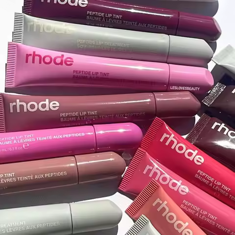 Case for iPhone 17 16 15 14 13 12 11 Pro Max Plus Cover Rhode Pocket Blush Lip Glaze Essence Gel Oil